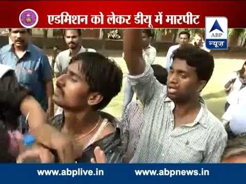 ABVP-NSUI members create furore over admission in DU