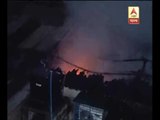 Fire breaks at at a plastic factory of Tangra