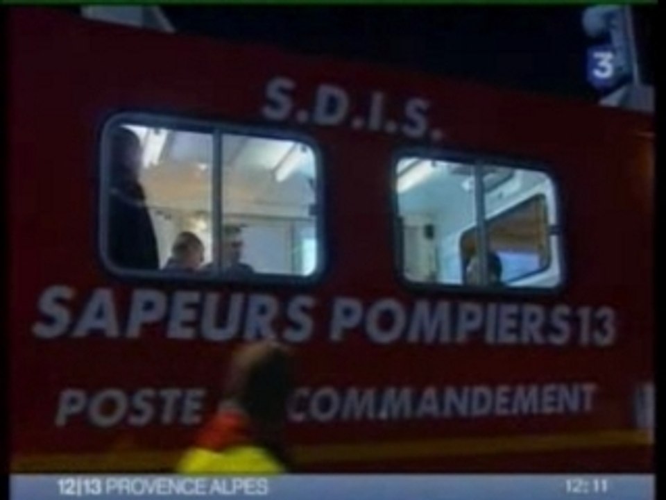 Feu de St Chamas : 4/09/2007