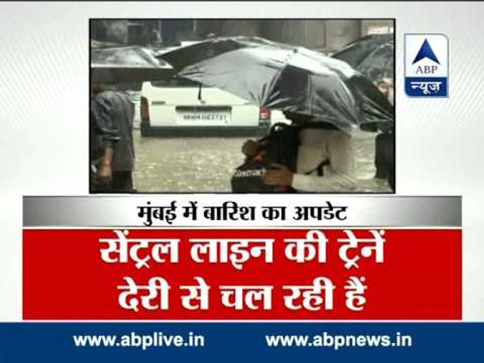 Mumbai: Insistent rains wreak havoc, trains run...