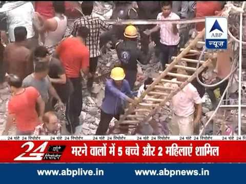 Three-storey building collapses in Delhi, 10 killed