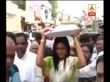 PV Sindhu offered prayer at Hyderabad Temple