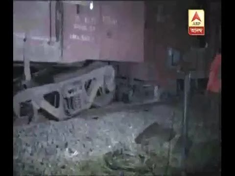 Goods Train derailed near Malda