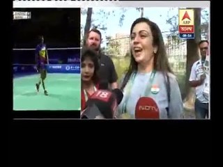 Sindhu has made every girl and their parents proud, feels Nita Ambani