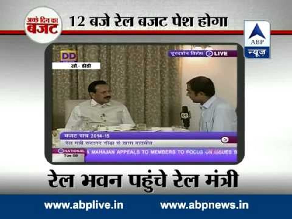 Rail minister indicates announcement of bullet trains