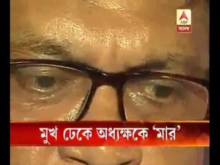 Jaipuria college Principal beaten by two unknown persons