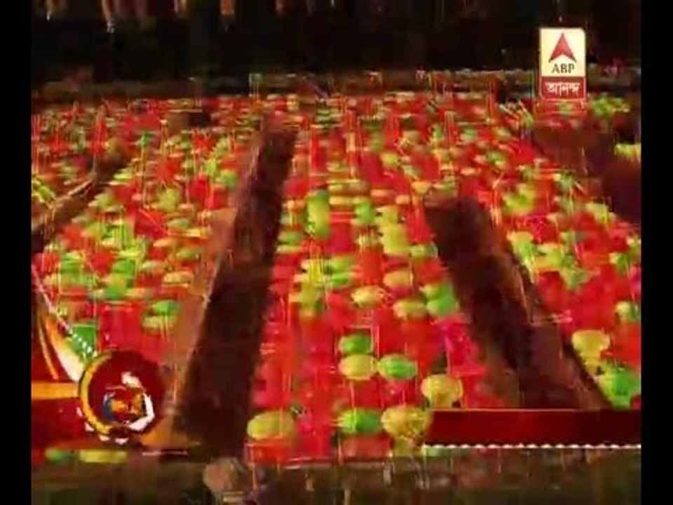 Durga Puja preparation: Lake Garden People's Association, Santoshpur lake pally, Barisha S