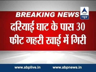 Bus falls into gorge in Solan