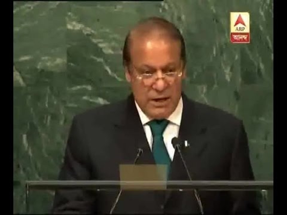 Nawaz Sharif rakes up Kashmir issue at UN General Assembly