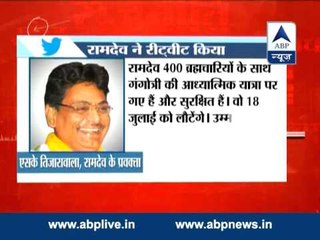 Ramdev is not trapped, he is safe: close aide Balkrishna