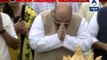 BJP president Amit Shah visits RSS headquarters in Nagpur