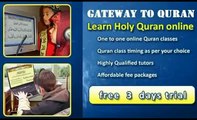 Lesson 07 Part 3 Arabic Vowel Two Fatha or Pesh (Learn Quran with Tajweed Online GatewaytoQuran)