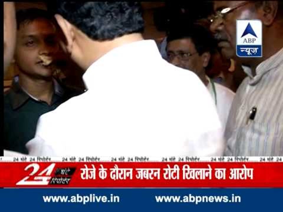 Caught clearly on camera: Sena MP forces fasting Muslim staffer to eat