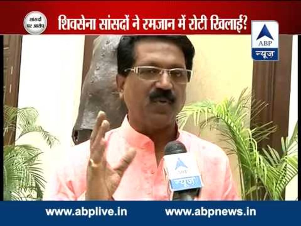 Shivsena MPs accused of  forcing worker to break fast; Sena denies