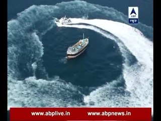 Pakistani boat in Gujrat sea