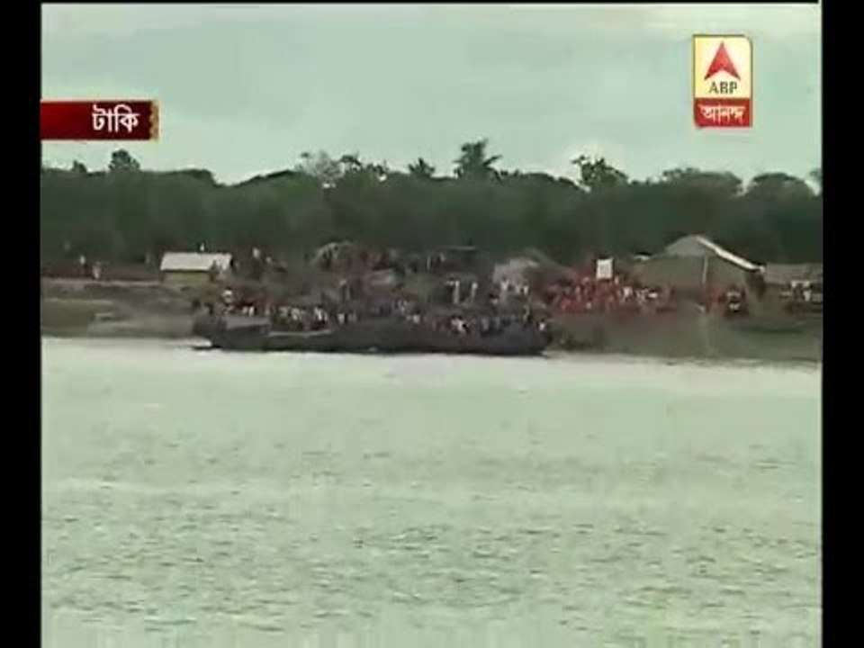 Immersion of Devi Durga at Taki
