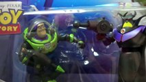 Black Buzz Lightyear and Emperor Zurg Space Mission 2 Pack Toys with Black Space Suit Buzz Lightyear