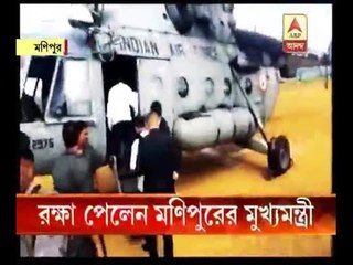 Manipur CM Okram Ibobi Singh escapes unhurt as militants open fire