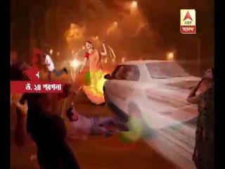 Reckless taxi crushed 5 persons at Agarpara