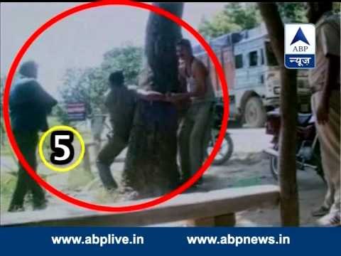 ABP LIVE: Man accused of carrying stolen pulses brutally assaulted by UP police