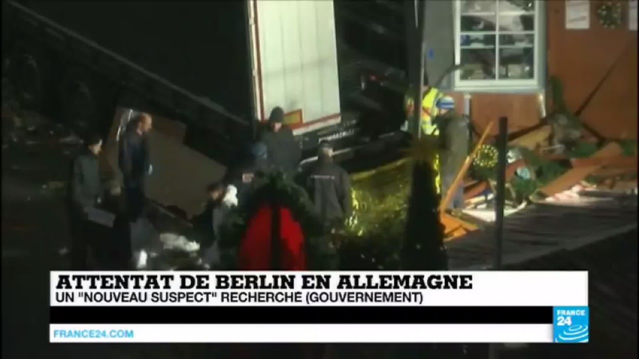 Attentat de Berlin revendiqué par l'EI : Le suspect était déjà "soupçonné de préparer un attentat"