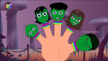 Finger Family Superhero Nursery Rhyme | Green Monster Cartoon | Funny Superhero Cartoon