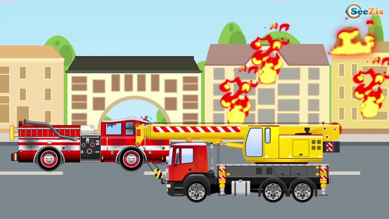 Le Dépanneuse Jaune et ses amis - Dessin animé pour bébés - Vidéo Éducative de Voitures Pour Enfants