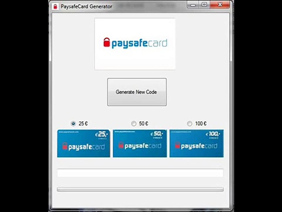 paysafecard generator 2017