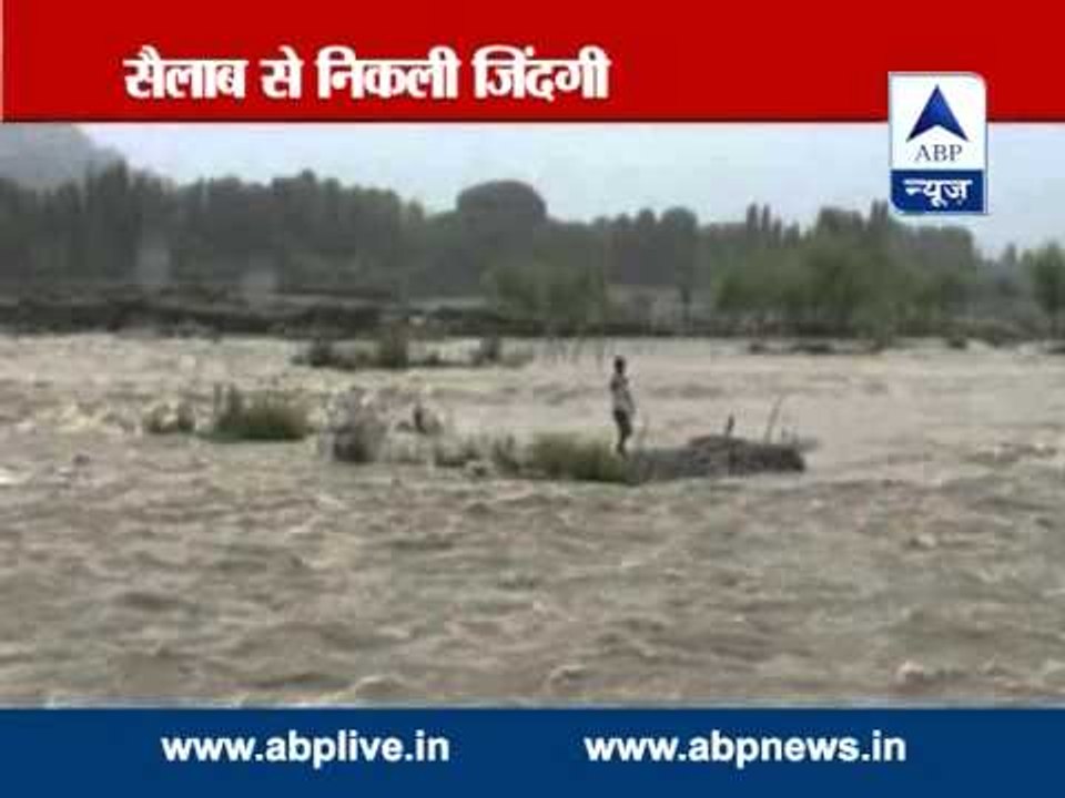 AMAZING RESCUE: Man stranded between raging river pulled ashore after 5 hour op