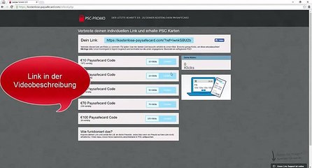 Paysafecard Generator[5$ (eur)PSC]German Work