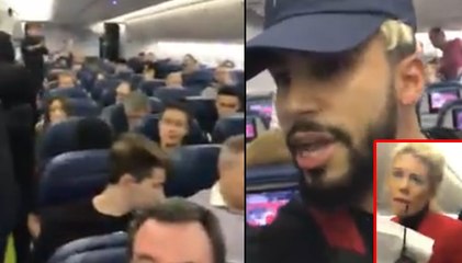 YouTube star thrown off plane 'for speaking Arabic to his mother'