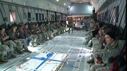 Most Advanced European Cargo Plane in Action  French and UK A400M Atlas   USAF C-130 Airdrop