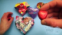 Opening 5 Huge Giant Valentines Day Hearts! Filled with Candy, Chocolate, and FUN!