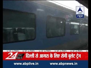 Delhi-Agra high speed train flagged off for second trial run