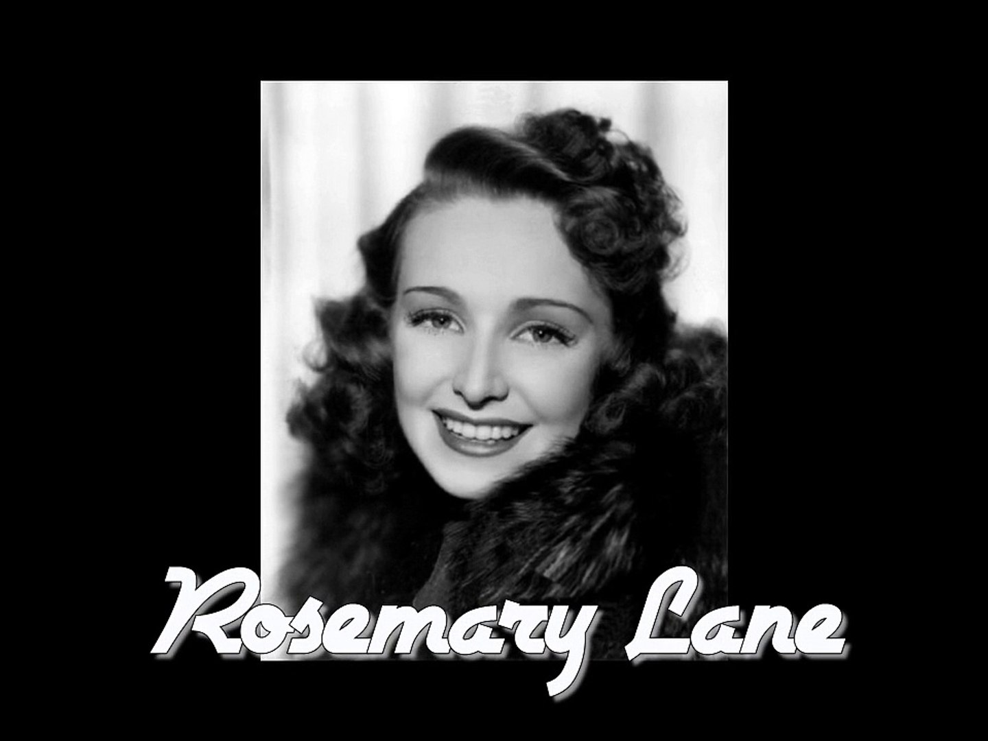 Actors & Actresses -Movie Legends - Rosemary Lane