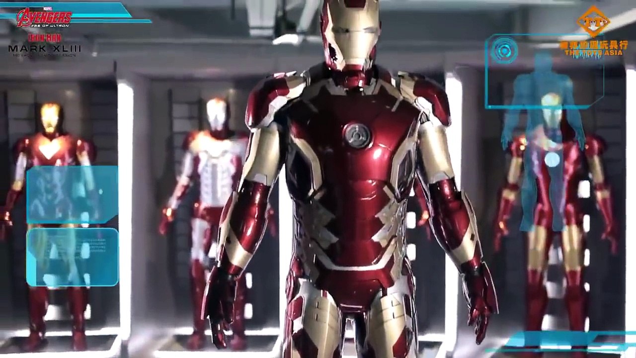 Armure d'Iron Man de chez Toys Asia