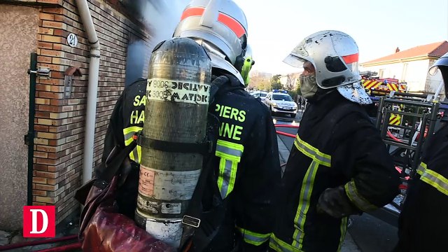 Un incendie ravage une habitation rue de la Farouette