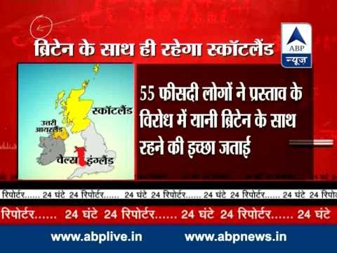 Scotland says 'No' to independence in historic referendum