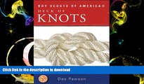Read Book Boy Scouts of America s Deck of Knots