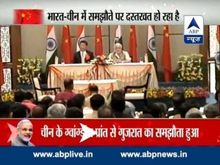 Three MoUs signed in presence of Xi, Modi