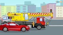 La Pelleteuse Jaune - Dessins animés en français - La Voiture Pour Enfants