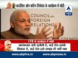 PM Narendra Modi addresses the Council on Foreign Relations (CFR) in New York