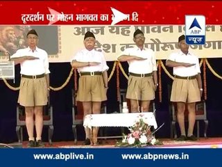 Live broadcast of RSS chief’s ‘Vijayadashami’ address on DD creates controversy