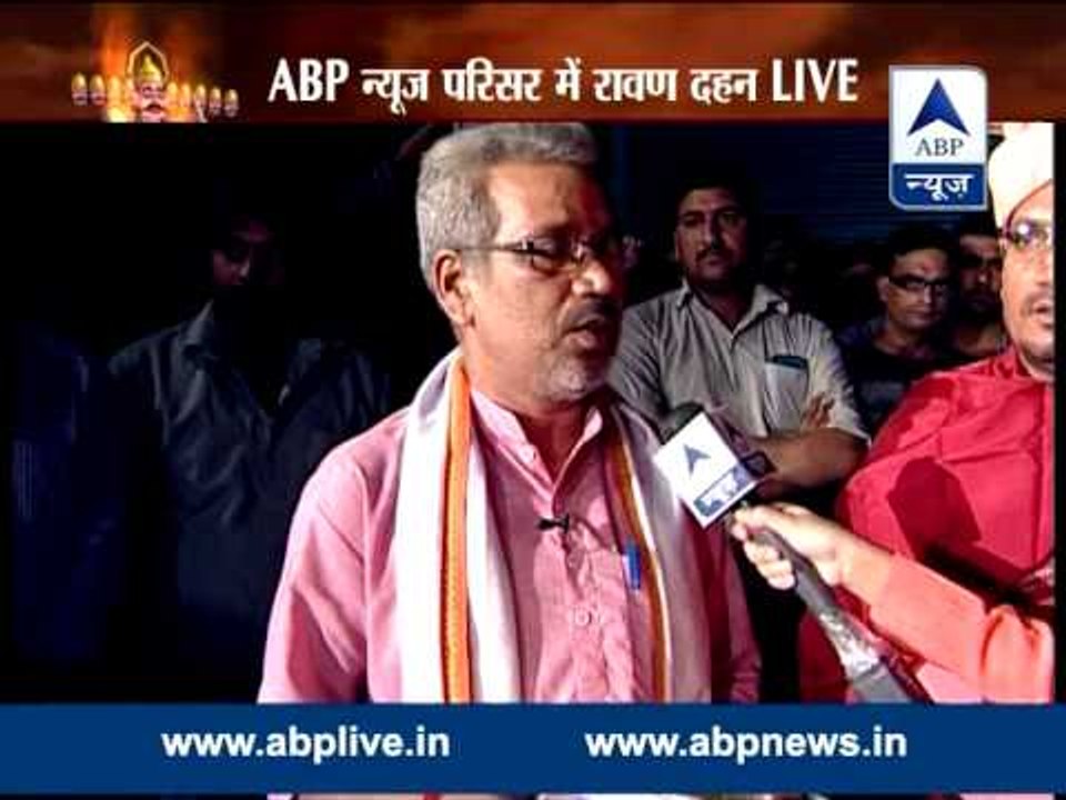Ravan goes BOOM! Dusshera celebrations in ABP News