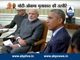 Obama discusses trade issues, maritime rules, fight against Islamic State with PM Modi