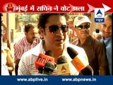 Maha polls l 5.5 % turnout in first two hours in Mumbai l Sachin urges people to vote