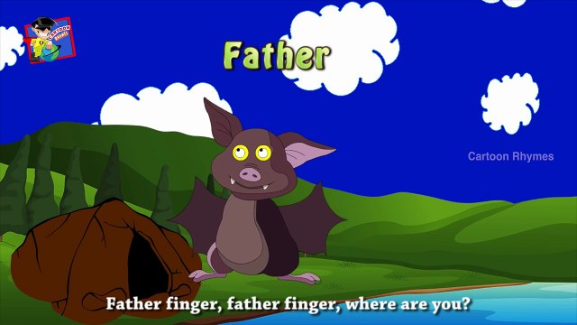 Family Finger Cartoon | Finger Family Nursery Rhymes | Bats Rhymes for Children | Cartoon Rhymes