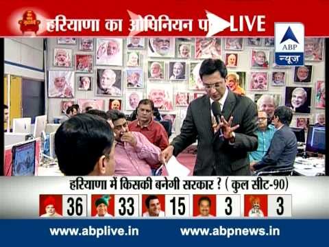 ABP News-Nielsen Opinion Poll for Haryana l Experts analyse chances ABP News-Nielsen Opinion Poll