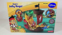 Jake Neverland Pirates Toy Captain Hooks Jolly Roger Ship Disney Junior Fisher Price