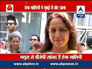 Celebs, politicians and business tycoons, all turn out to vote